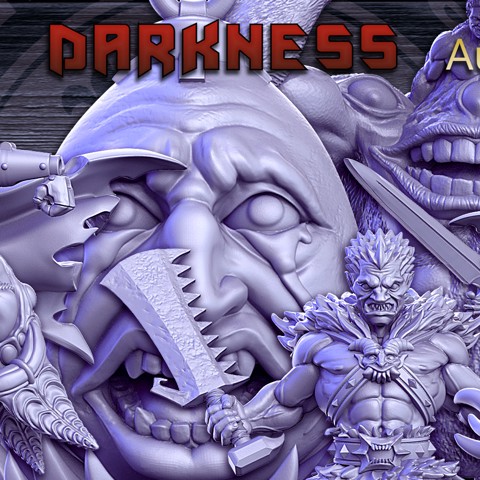 Image of Full and PRE-SUPPORTED 27 Age of Darkness - August 2021 - RNEstudio