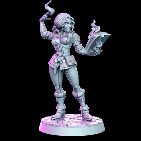 Image of Silveria - Female Wizard - 32mm - DnD