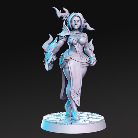 Image of Mai - Female Monk - 32mm - DnD
