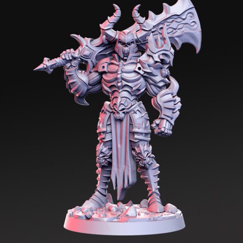 Image of Astorath - Chaos Lord - 32mm - DnD -