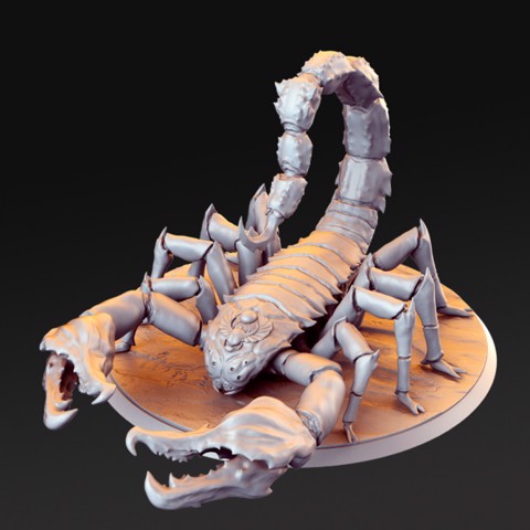 Image of Tomb Guard Scorpion - Egyptian god - 32mm - DnD