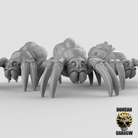 Image of Giant Spiders (pre supported)