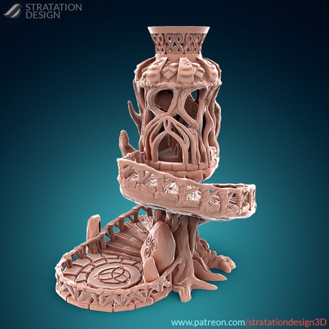Image of Celtic Dice Tower