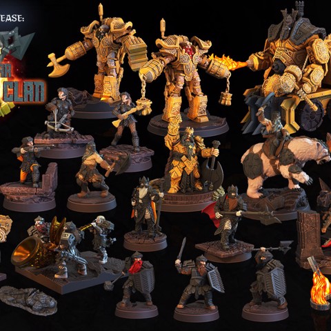 Image of January '22 Release - Mountain War: StoneHeart Clan