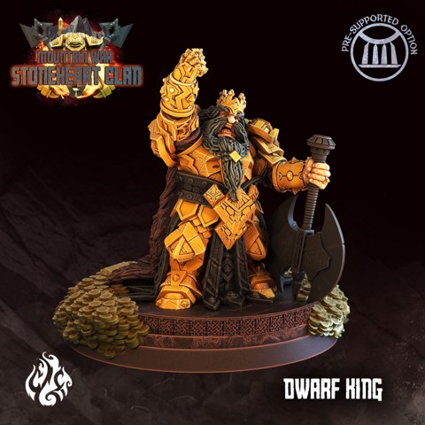 Image of Dwarf King of StoneHeart Clan