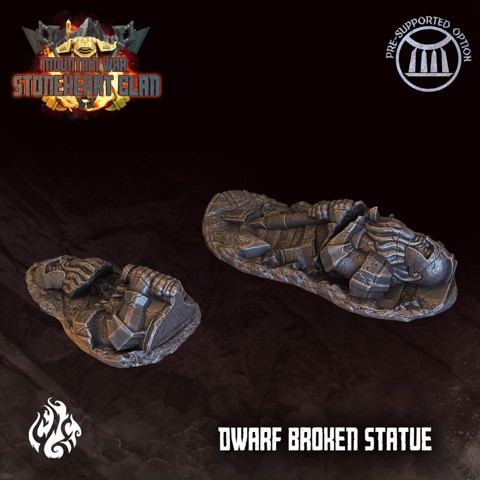 Image of Dwarf Broken Statues