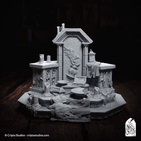 Image of Chapel Altar - Prop | The Call of the Necromancer