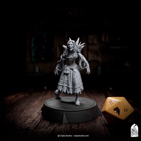 Image of Blood Crystal Zombie Variant #3 - Enemy | Call of the Necromancer