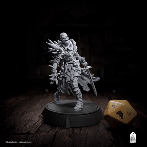 Image of Blood Crystal Zombie Variant #6 - Enemy | The Call of the Necromancer