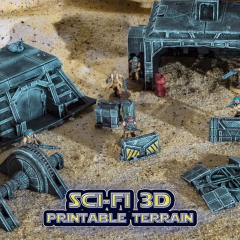 Image of Sci fi terrain Bundle