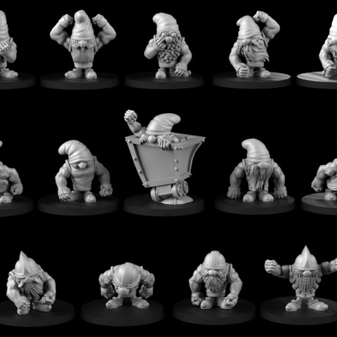 Image of Seven Dwarf Complete Team