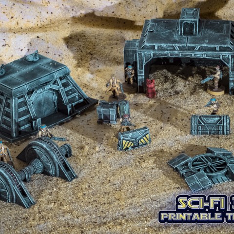 Image of Sci fi terrain Bundle