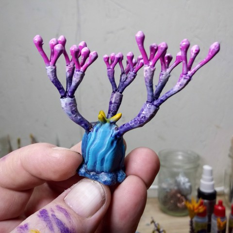 Image of Triple Three Tree - fantasy miniature plants