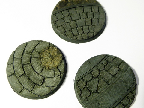 Image of Wargaming bases: 40mm medieval town bases