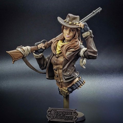 Image of Calamity Jane Bust from Fearsome Wilderness