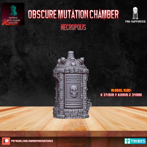 Image of Obscure Mutation Chamber (Pre-supported & Hollowed)