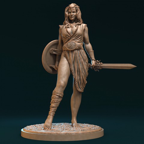 Image of Kyrene - Warrior version