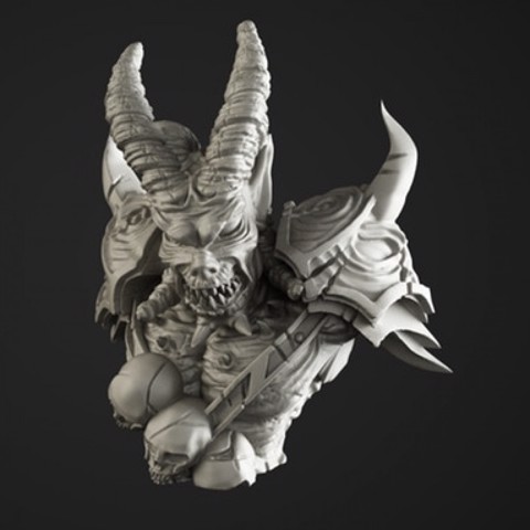 Image of Demon bust