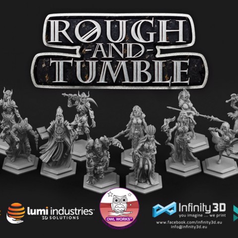 Image of Rough-and-tumble a 3D Horde Bundle
