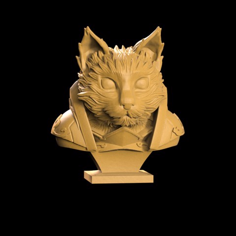 Image of Cat bust