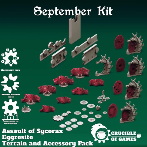 Image of Assault on Sycorax - Eggresite Accessories