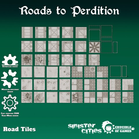 Image of Roads to Perdition - Road tiles