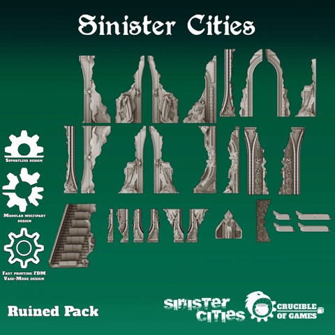 Image of Sinister City Builder - Ruined pack