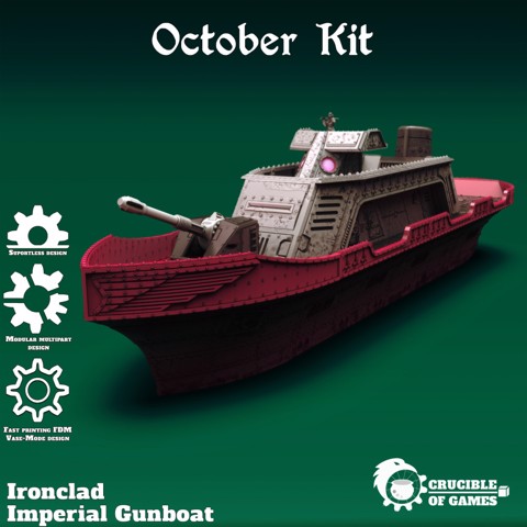 Image of Ironclad Imperial Gunboat