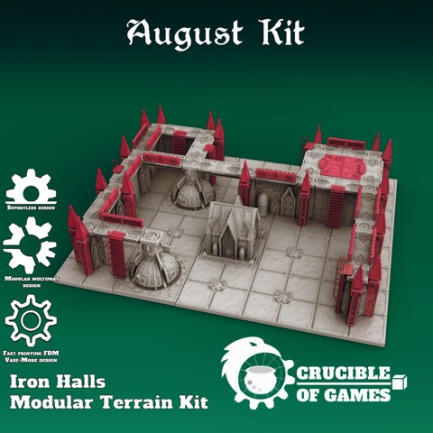 Image of Iron Halls Modular Terrain Kit