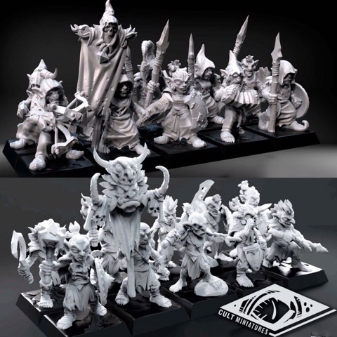Image of Goblin Infantry + Madcap Wizard