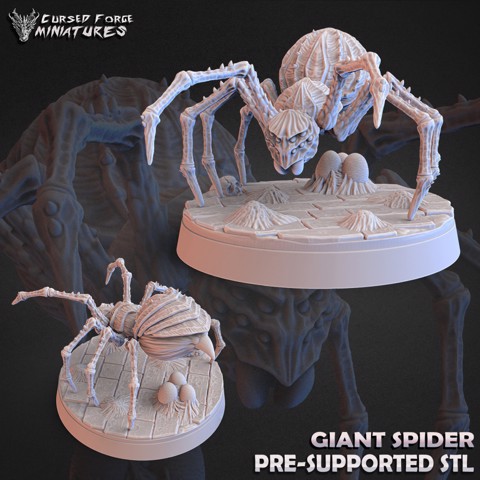 Image of Giant spider (supported)