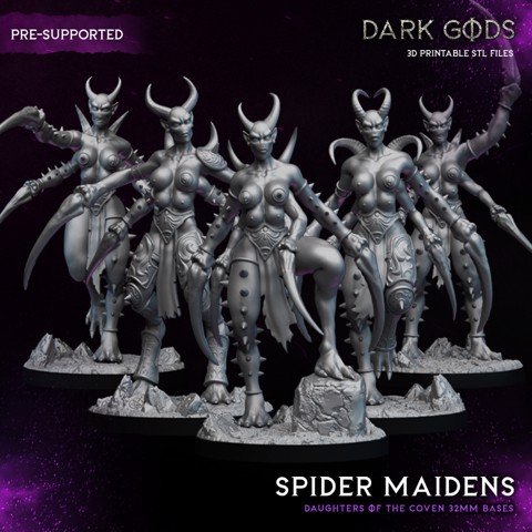 Image of Spider Maidens - Dark Gods