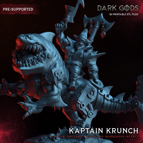Image of Kaptain Krunch - Dark Gods