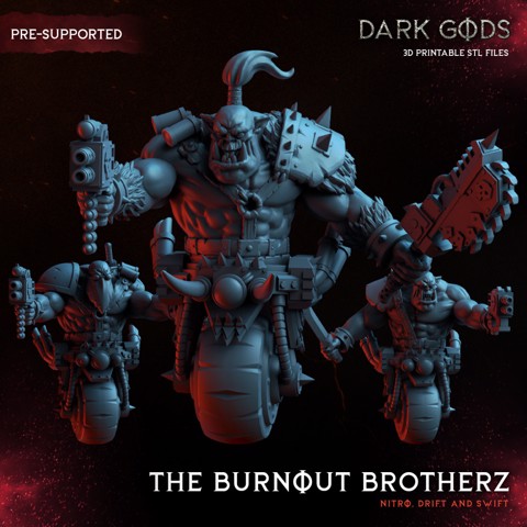 Image of The Burnout Brotherz - Dark Gods Eternal