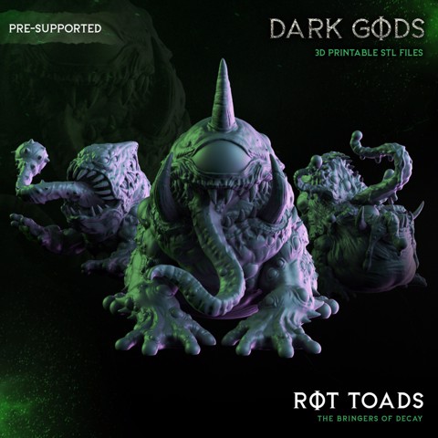 Image of Rot Toads - Dark Gods
