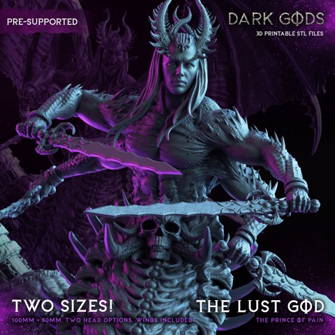 Image of The Lust God - Belial the Lord of Sin - Dark Gods