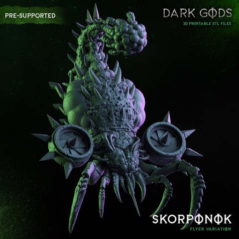Image of Skorponok Flyer - Dark Gods