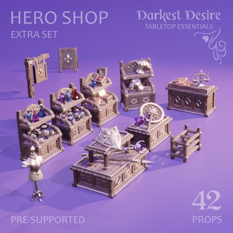 Image of Hero Shop - Extra Items (re-supported)