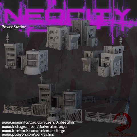 Image of Dark Realms - Neocity Power Station