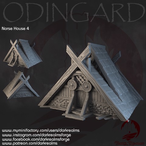 Image of Dark Realms - Odingard - Norse House 4
