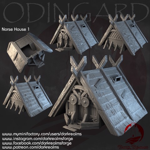 Image of Dark Realms - Odingard - Norse House 1