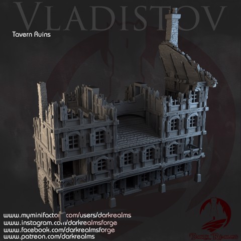 Image of Dark Realms Vladistov - Tavern Ruins