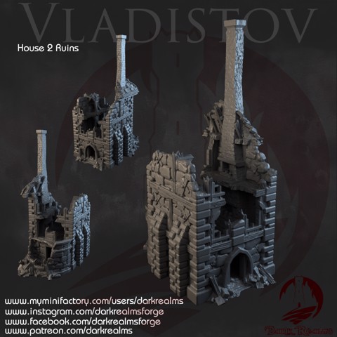 Image of Dark Realms Vladistov - House 2 Ruins