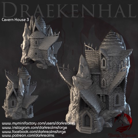 Image of Dark Realms Draekenhal - Cavern House 3
