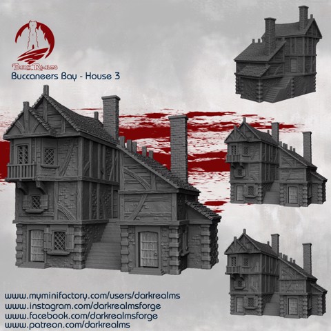 Image of Dark Realms Buccaneers Bay - House 3