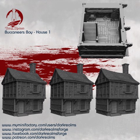 Image of Dark Realms Buccaneers Bay - House 1