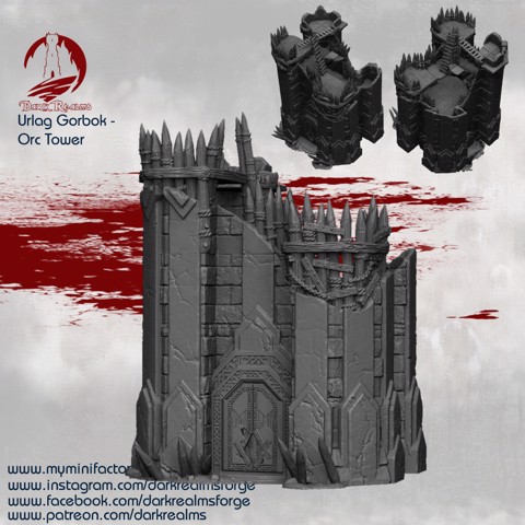 Image of Dark Realms Urlag Gorbok - Orc Tower