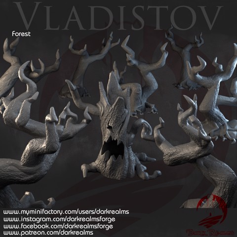 Image of Dark Realms Vladistov - Twisted Forest