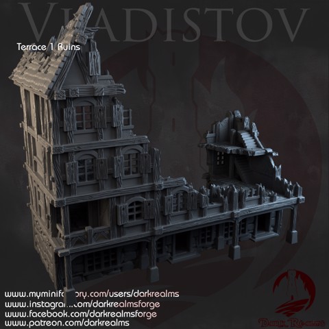 Image of Dark Realms Vladistov - Terrace 1 Ruins