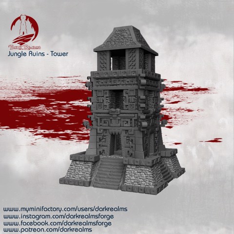 Image of Dark Realms Jungle Ruins Tower
